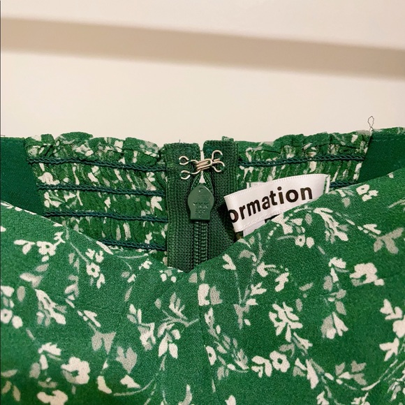 Reformation Cammi Dress Parsley - Picture 6 of 7